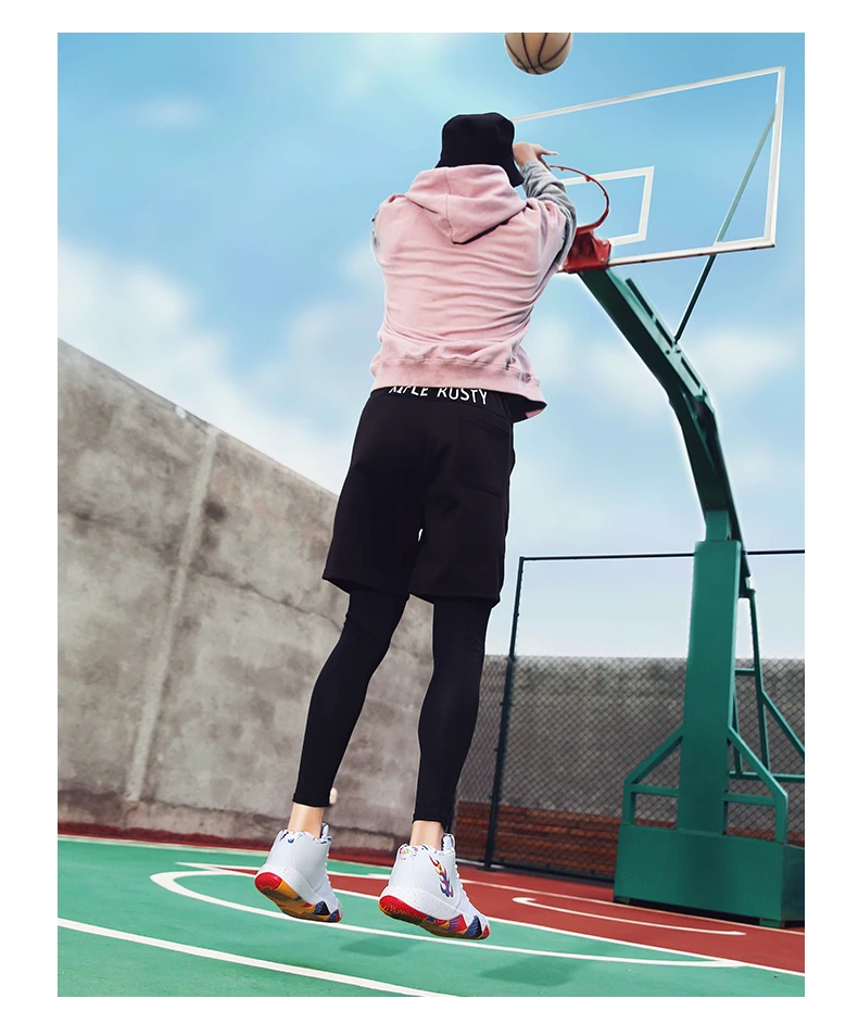 Уличная Мужская баскетбольная обувь zapatillas hombre Deportiva, высокие дышащие мужские ботильоны, тренировочные кроссовки, спортивная обувь