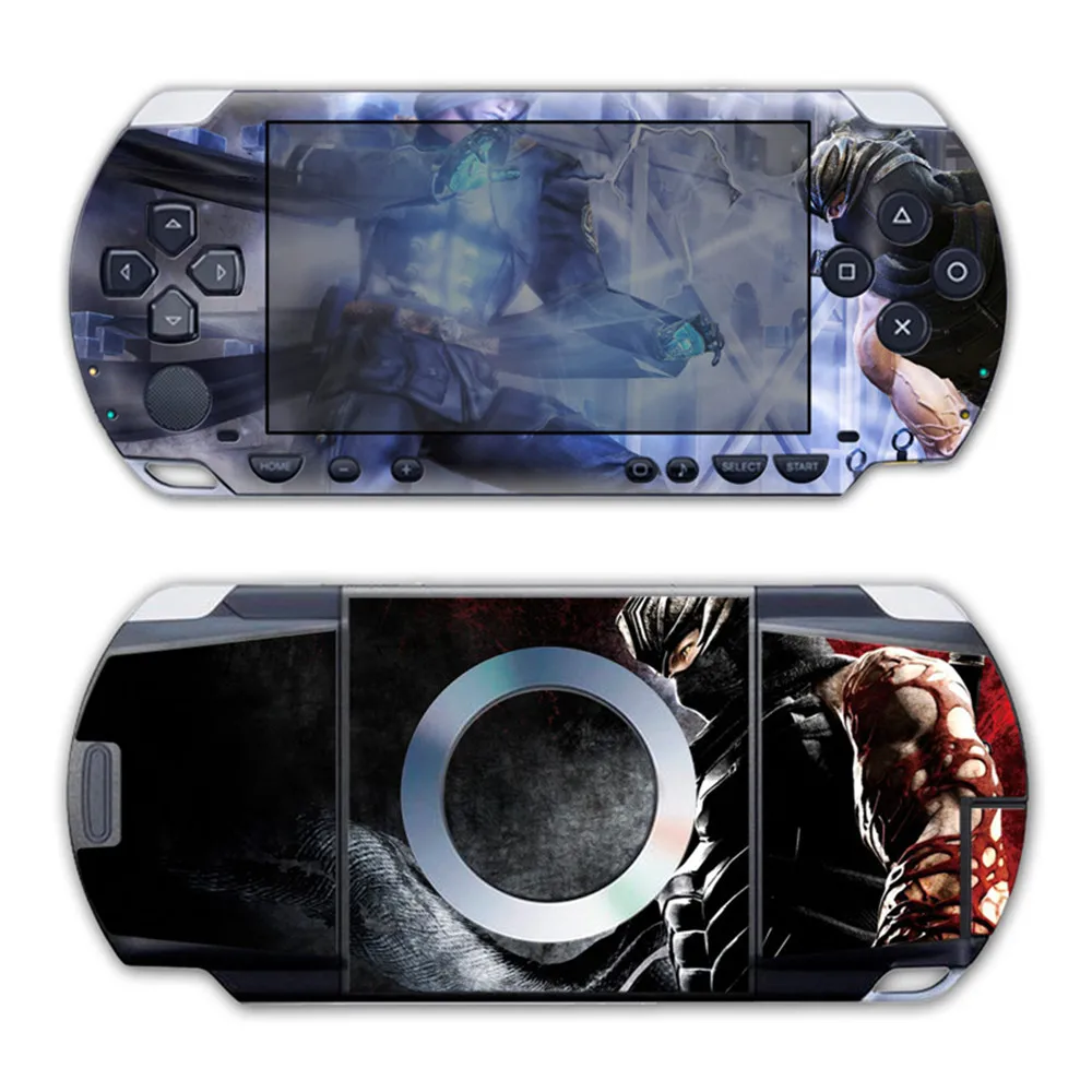 Free Drop Shipping High Quality Green Camo Design Games Accessories Vinyl Decal for PSP 1000 Skin Sticker 