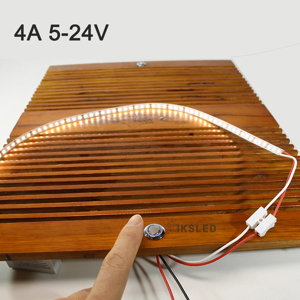 Миниатюрный умный сенсорный выключатель приглушаемая LED лента для чулана