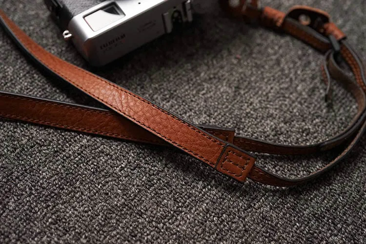 leather camera sling