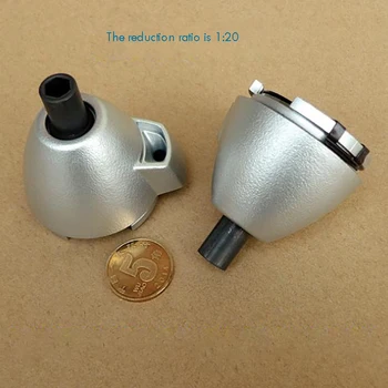 

Planetary Gearbox Reducer with Start Gear, Strong Magnetism, Three-Stage Speed Reducer Ratio 1:20 Planetary Gearbox
