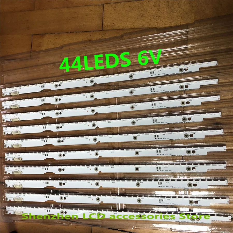 2Pieces/lot TV LED Strip For Samsung 2012SVS32 7032NNB 44 2D REV1.0 120317 (6V) 44LEDS 100%NEW | Электроника