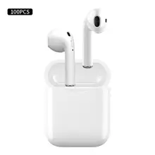 100 pçs tws i12 bluetooth5.0 sem fio fone de ouvido fone novo controle sensor distância para apple iphone11/iphone11 pro max(China)