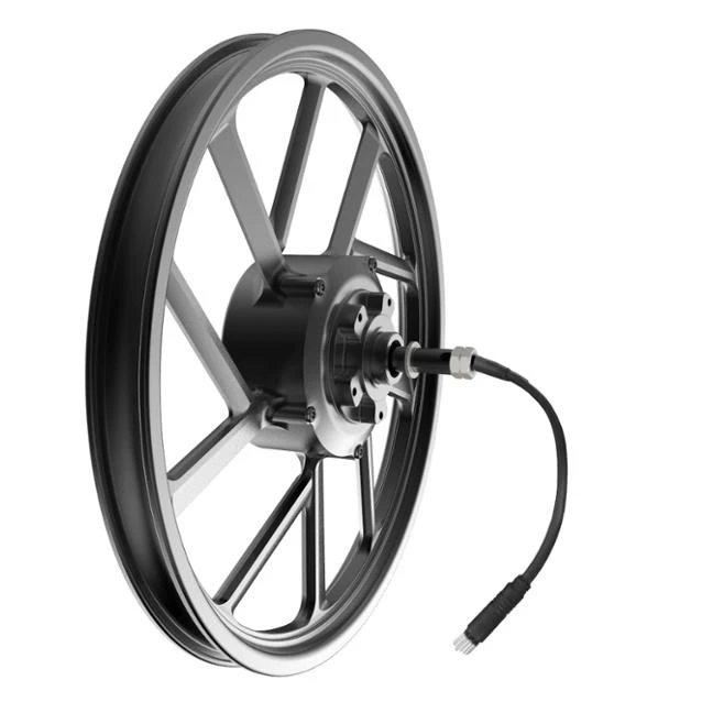 

17 Inch Bldc Hub Motor 500w Magnesium Alloy Brushless Dc Rear Wheel Hub Motor 20" Single Shaft With Front Wheel