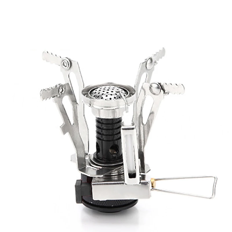 

Outdoor Portable Camping Stoves Folding Gas Stove Furnace Cooking Picnic Split Stoves Cooker Burners