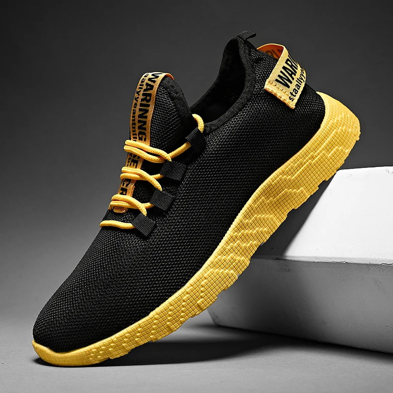 

Ultra Light Running Shoes for Men Mesh Sneakers Black Sport Shoes Lace Up Comfortable Trainers Casual Men Shoes Zapatillas 47