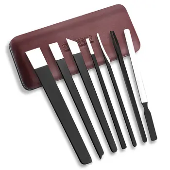 

7PCS Stainless steel trumpet technician pedicure knife nail groove inlay nail peeling calluse pedicure tool