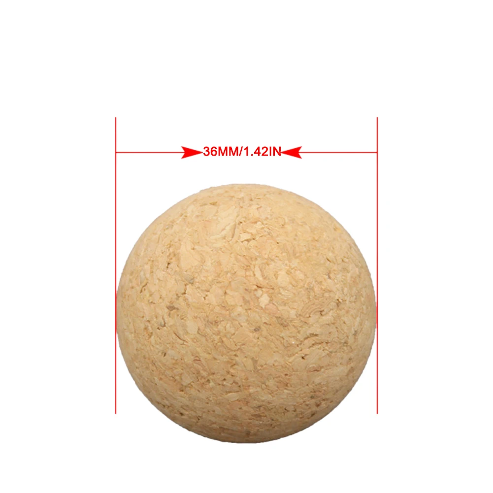 1pcs 36mm Cork Solid Wood Foosball Table Soccer Ball Football Baby Foot Fussball Desktop Soccer Balls