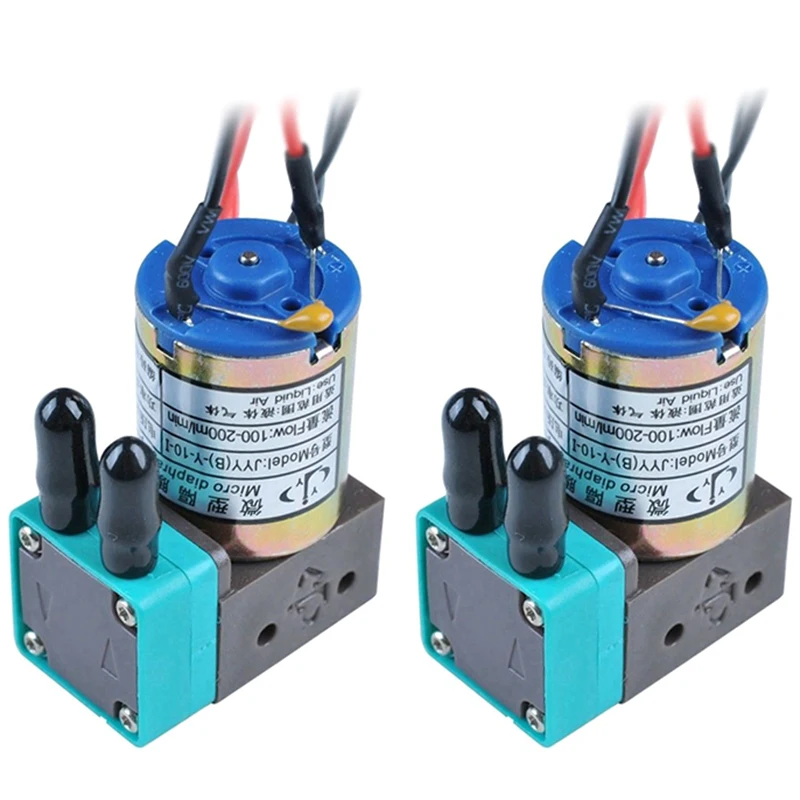 

2Pcs/Lot JYY Small Ink Pump for Galaxy Wit Color Human Infiniti Phaeton Solvent Plotter Printer 3W 24V100-200Ml Micro-Ink Pump