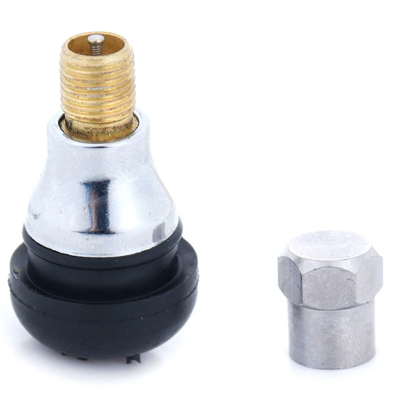 4pcs Car Motorcycle Tire Valve Core Tr412ac Rubber Wheel Tire Valve