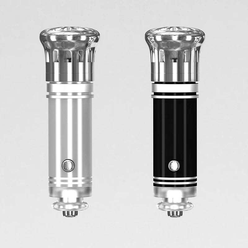 Car Air Purifier Ionizer Air Cleaner Car Ionic Air Freshener And Odor Eliminator Remove Cigarettes Smoke Smell(Black)