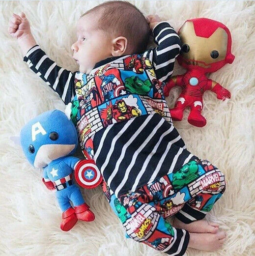 marvel baby boy clothes