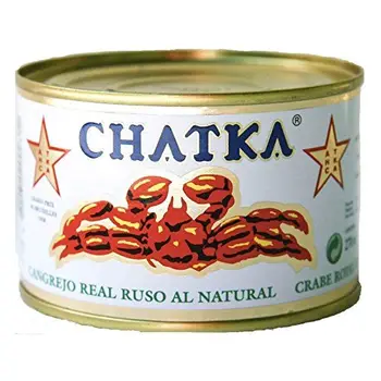 

Chatka Crabe Royal 165g(110g) 100% viande de corps jambe