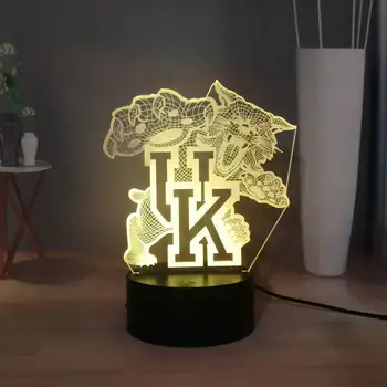 

LED Lion Bedside Night Light UK Animal RGB 7colorful USB Touch 3D Table Lamp Novelty Kids Birthday Gift Holiday Atmosphere Light