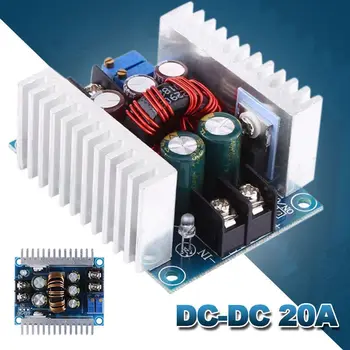 

Dc-Dc Converter 20A 300W Step Down Buck Boost Power Adjustable Charger Board Module