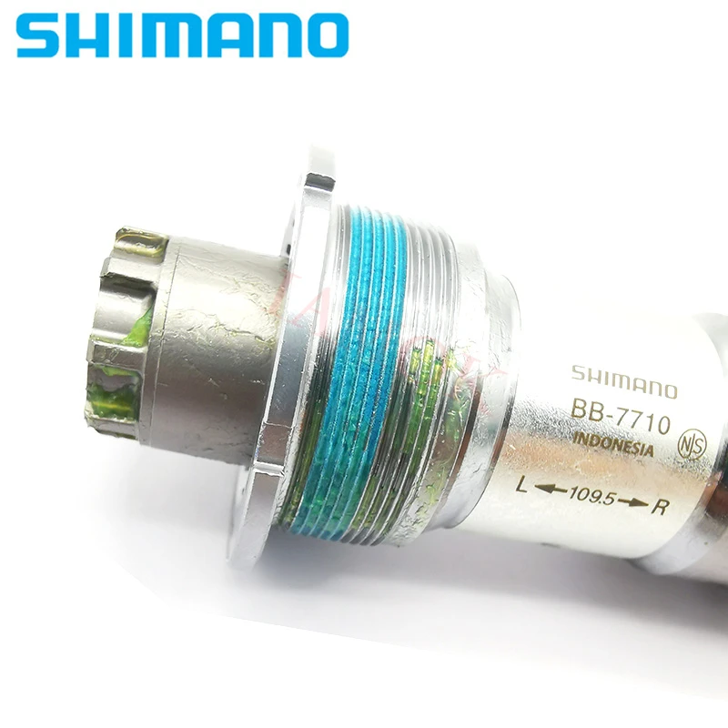 SHIMANO BB-7710 Iamok Bicycle Spline Bottom Bracket DURA-ACE 68mm OCTALINK BB For Track Bike Parts