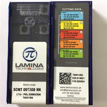 

SCMT09T308NN LT10,Original CNC blade carbide insert lathe tool 10pcs/lot SCMT 09T308 NN LT10
