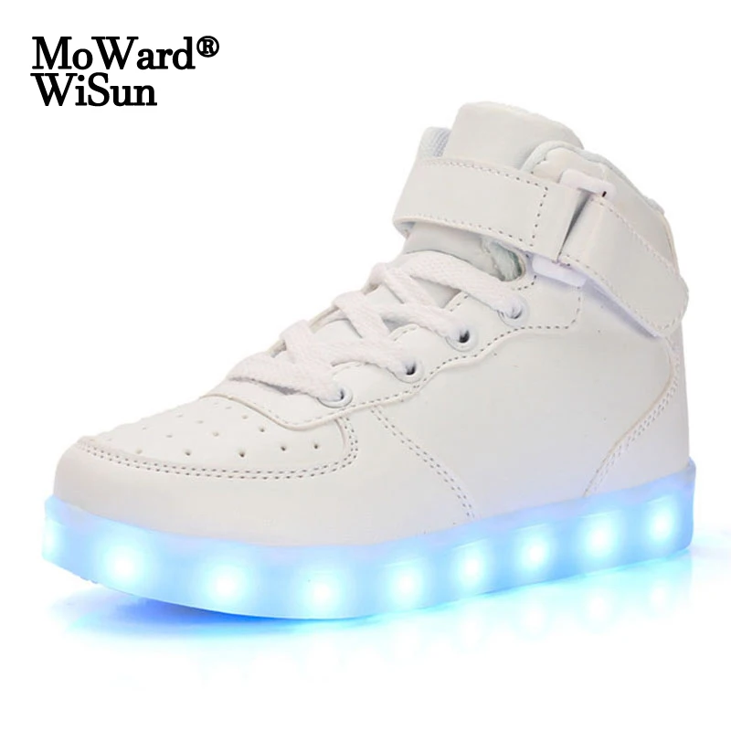 sapato de led masculino