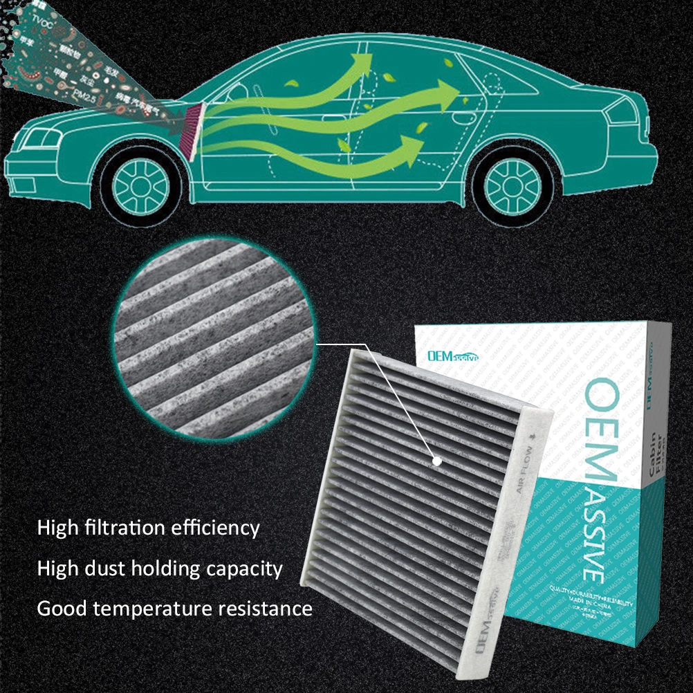 Air Filter For Honda City Civic X CR-Z Fit 3 4 HR-V Insight 2014 2015 80292-TF0-G01