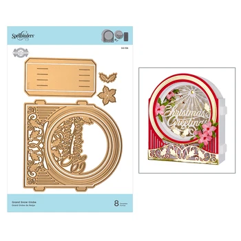 

2020 Christmas Word Leaves Vines Circle Rectangle Hot Metal Cutting Dies Foil For Scrapbooking Craft Frame Card Making No stamps