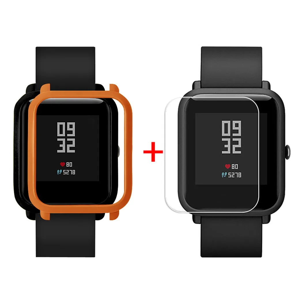Чехол для Xiaomi Huami Amazfit Bip Youth Watch с защитной пленкой|Смарт-аксессуары| |