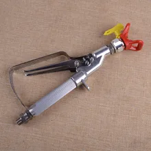 3600PSI высокого давления 4 пальца безвоздушная Встроенная краска Поворотная защита распылитель пистолет с 517 наконечником Защита реверсивный