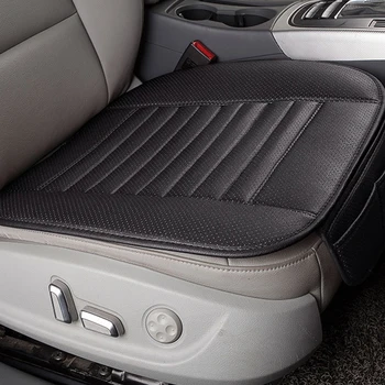 

Car Seat Cushion Car Seat Cover Beige Auto Chair Cushion Accessories Pad PU Covers Deluxe