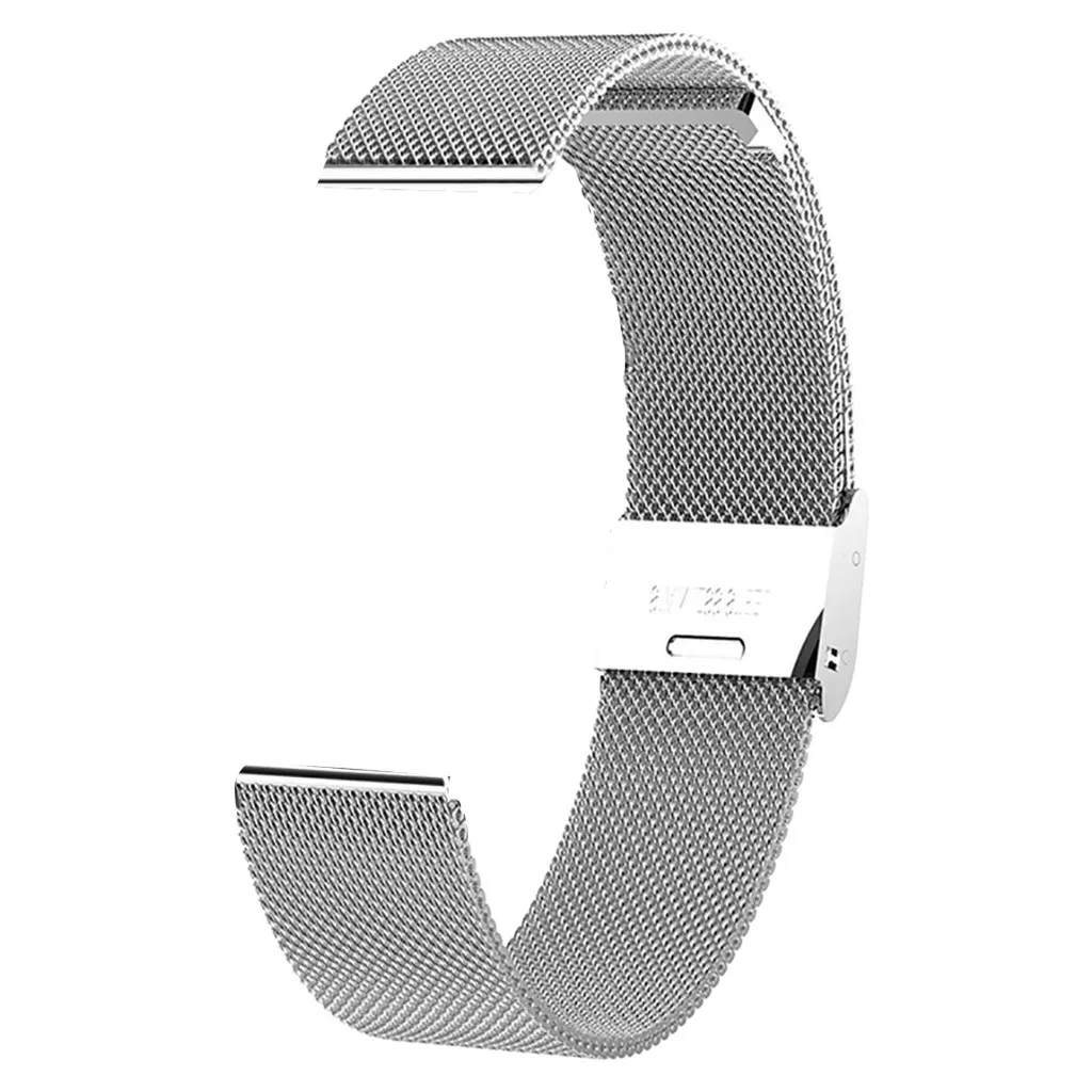 Серебристый Сменный ремешок для наручных часов Huami AMAZFIT GTR Смарт-часы 47 мм ремешок для наручных часов фитнес-трекер# G20 - Цвет: Серебристый