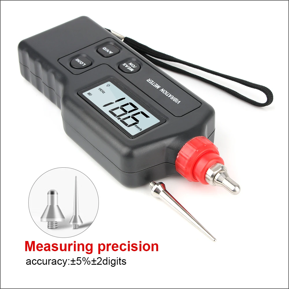 DZYTEK Vibration Analyzer Digital Vibration Meter Vibrometer Analizador De Vibraciones Sensitive Precise Handheld Vibrator 6
