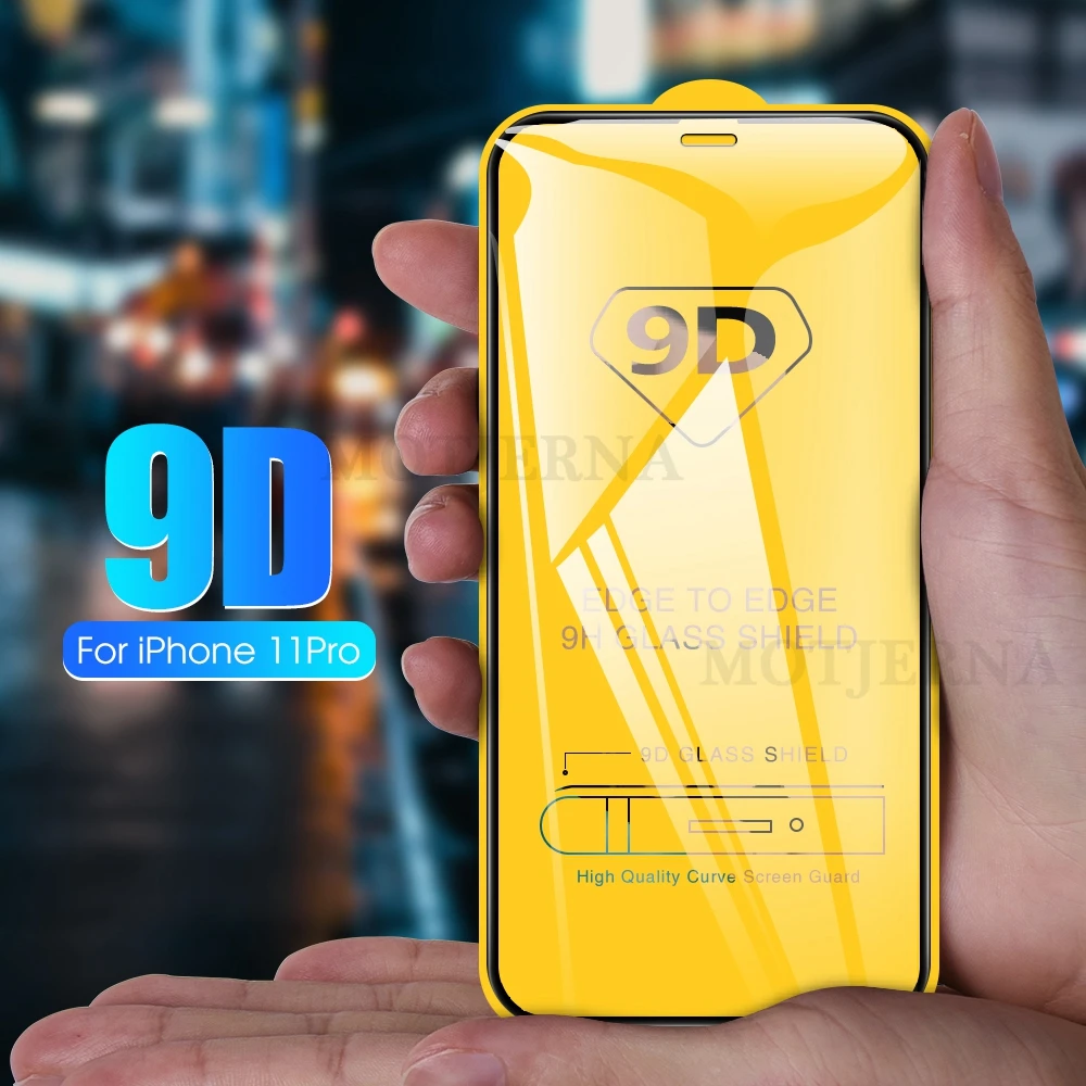 9D пленка с изогнутыми краями для iPhone 11 8 7 6 Plus X XS MAX XR стекло Pro Защитная экрана |