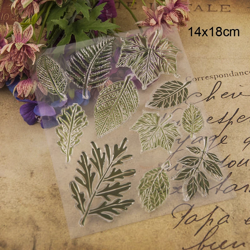 Leaves Clear Stamps 03