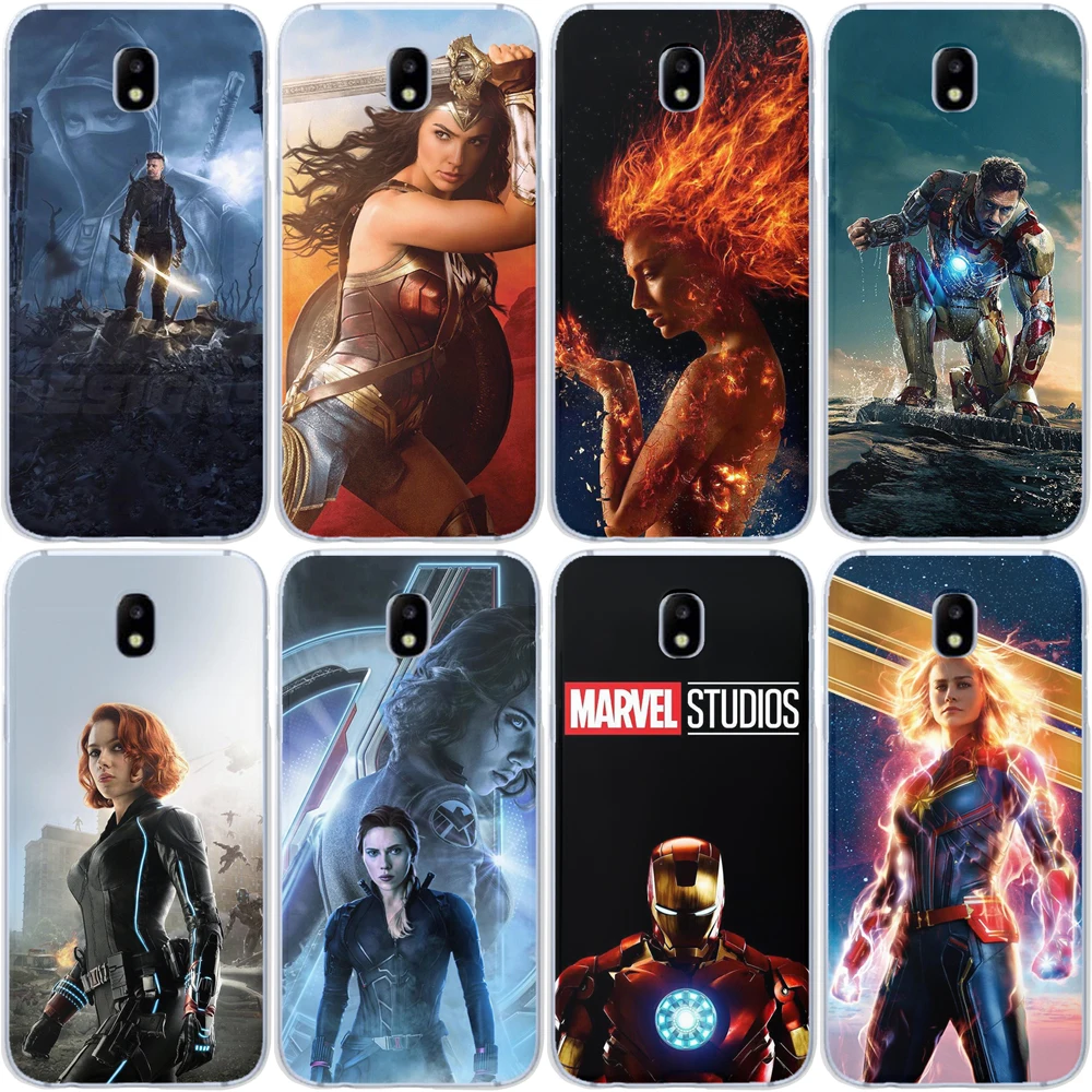 

Miracle Case For Samsung Galaxy A30 A50 A10 A20 A40 A70 M10 M20 Superhero Iron Man Captain America Black Widow Spiderman Cover