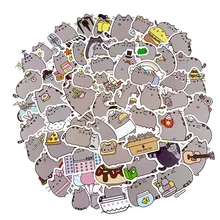 100 шт креативные милые самодельные наклейки с толстым котом декоративные наклейки/Скрапбукинг/Сделай сам фотоальбомы водонепроницаемые
