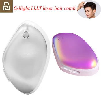 

In Stock Youpin LLLT Electric Laser Hair Comb Health Growth Anti-Hair Loss Scalp Massage Comb Brush Hair Growth Regrowth Tool