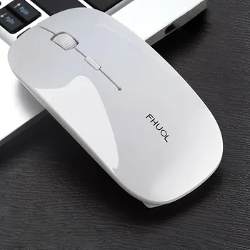 

2.4GHz Computer Mouse Rechargeable Wireless Mouse Silent Battery Type Ultra Thin USB Optical Mice For PC Laptop
