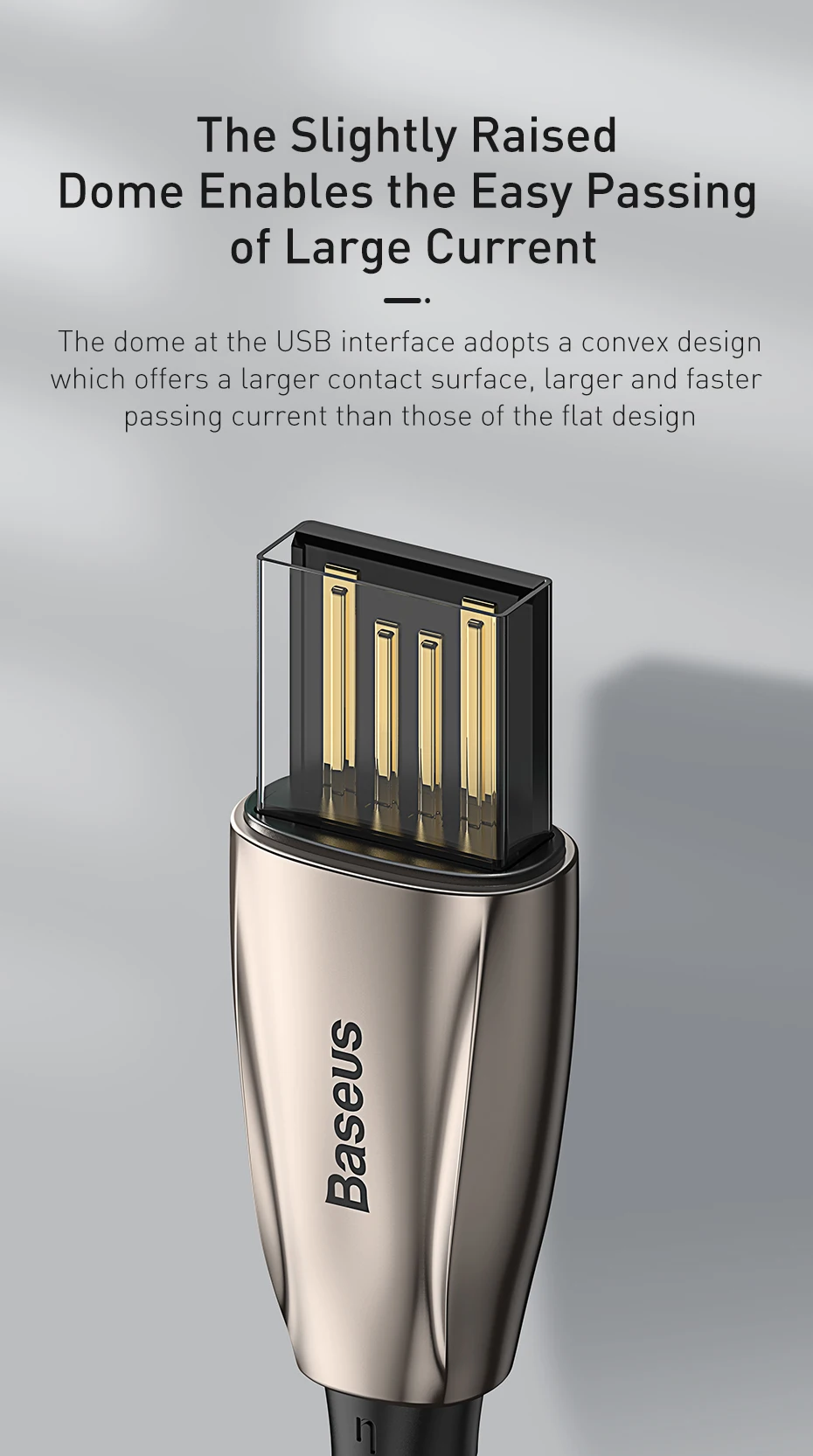 Baseus usb type-C кабель для Samsun S9 S10 Quick Charge 3,0 USB C кабель для Xiaomi Redmi Note 8 Pro светодиодный usb type USB-C провод