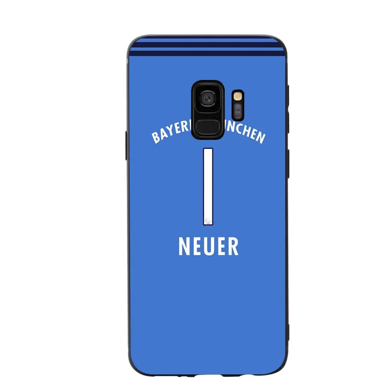 RKQ Bayern star jersey Стильный чехол для телефона чехол для samsung Galaxy S6 S7 edge S8 plus S9 plus S10 plus lite мягкий чехол