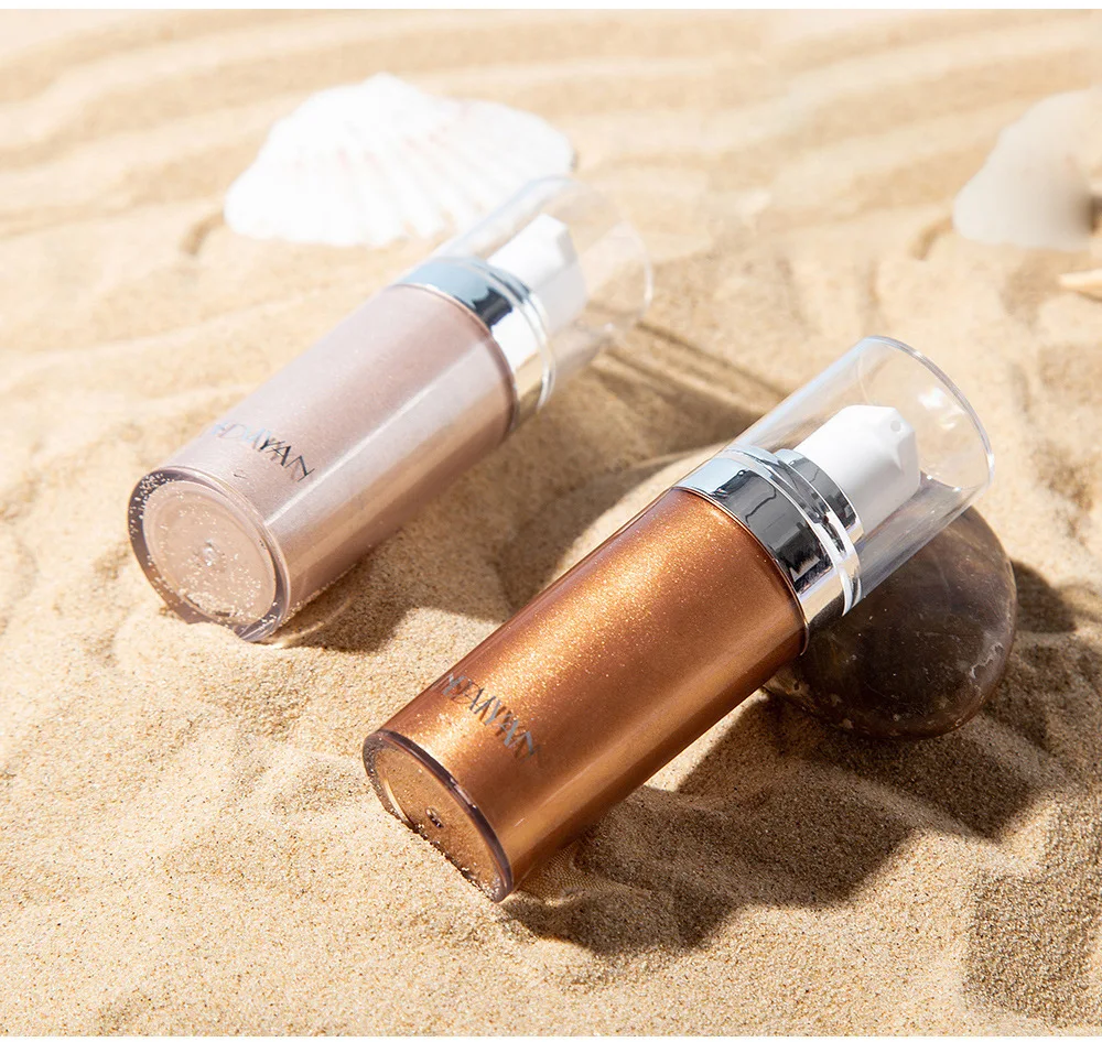Осветляющая и восстанавливающая фирма handaiyan для макияжа тела пляжная Высокая глянцевая жидкость водонепроницаемый макияж сексуальный привлекательный