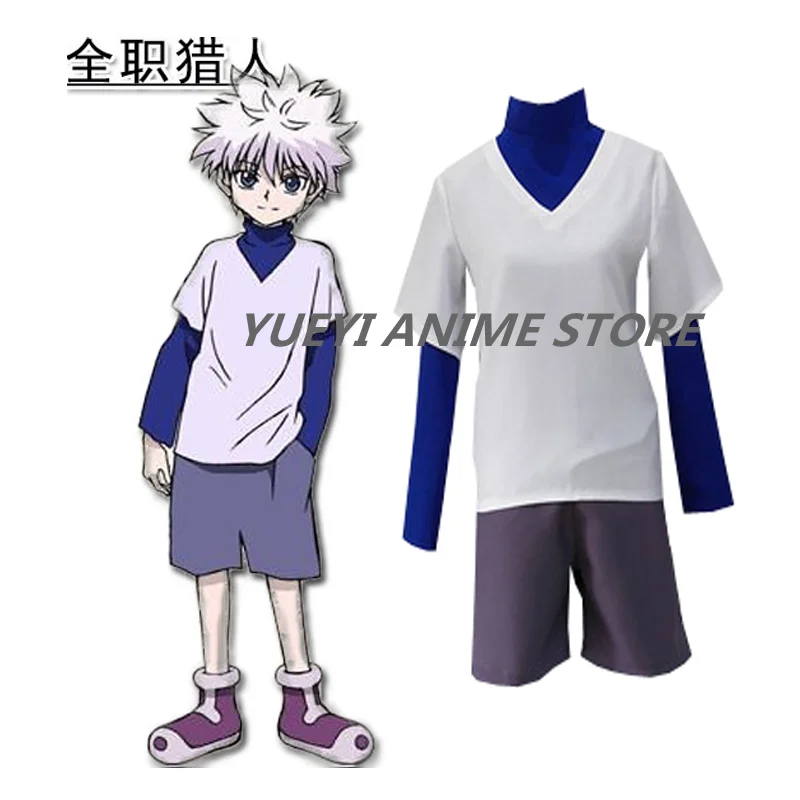 Costume De Cosplay Anime Hunter X Hunter Killua Zoldyck Toutes Tailles Aliexpress