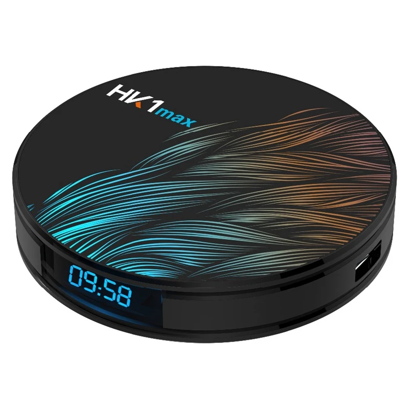 Hk1 Max Smart Tv Box Android 9.0 4Gb 64Gb Rk3328 1080P 4K Wifi G Oogle Play Netflix Set Top Box Media Player Android Box 9.0 (Us