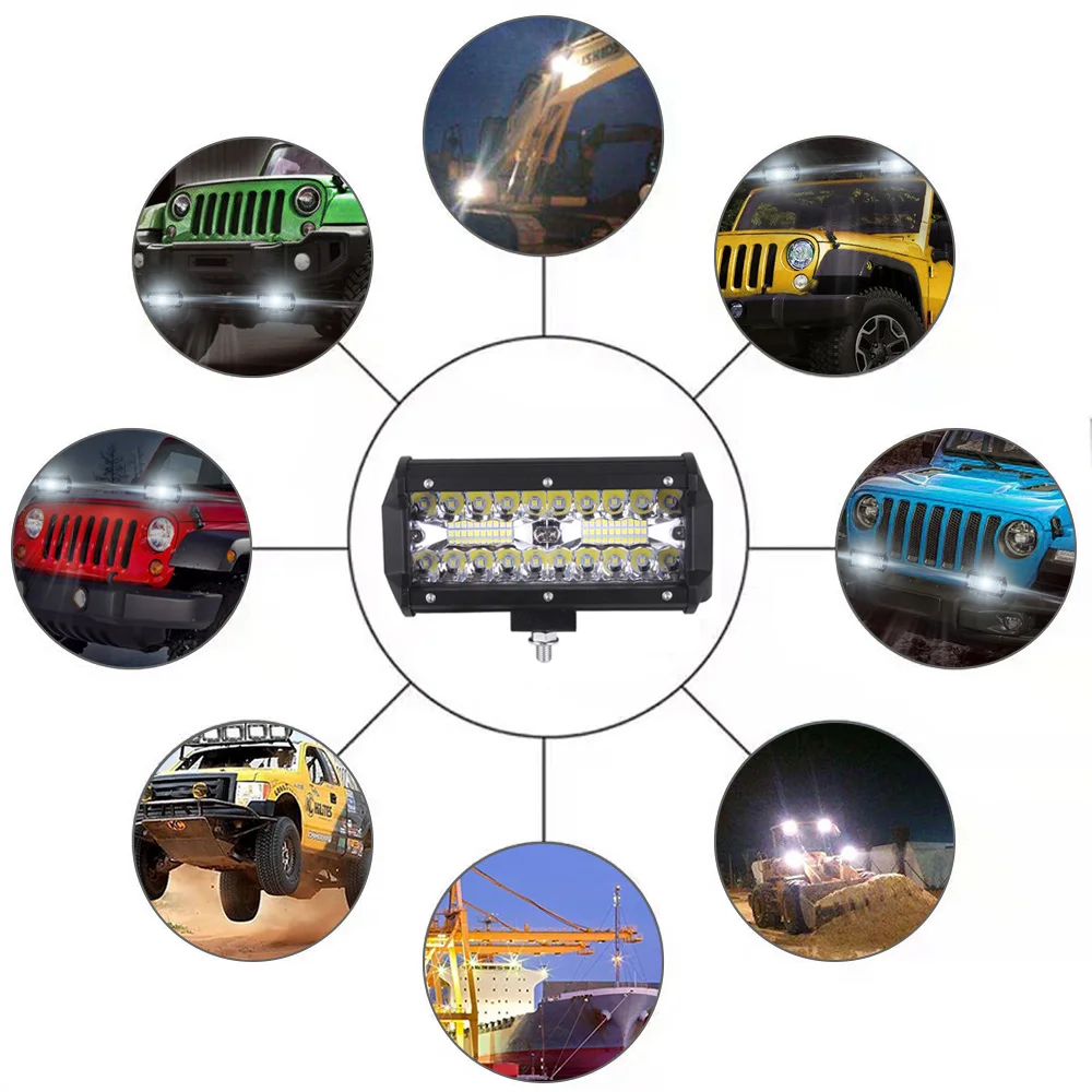 RASTP-6.5 дюймов 200W светодиодный светильник бар пятно луча для вождения Offroad Лодка автомобиль тягач 4x4 внедорожник автомобиля 12V 24V RS-CL001