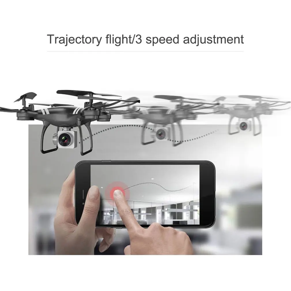 KY101 Радиоуправляемый Дрон 2MP камера Wi-Fi FPV живой Квадрокоптер удерживающий высоту один ключ возврат Безголовый вертолет 2,4 ГГц Дрон
