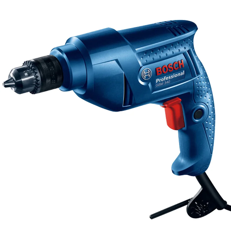 BOSCH GBM340 электрическая сверлильная электрическая отвертка ручная дрель пистолет электрическая дрель многофункциональная ручная дрель для дома