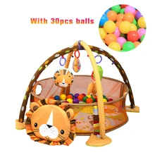 Детский игровой коврик, гимнастический коврик, ползающий по сетке, детская игрушка-черепаха морской шар, бассейн с морской шар