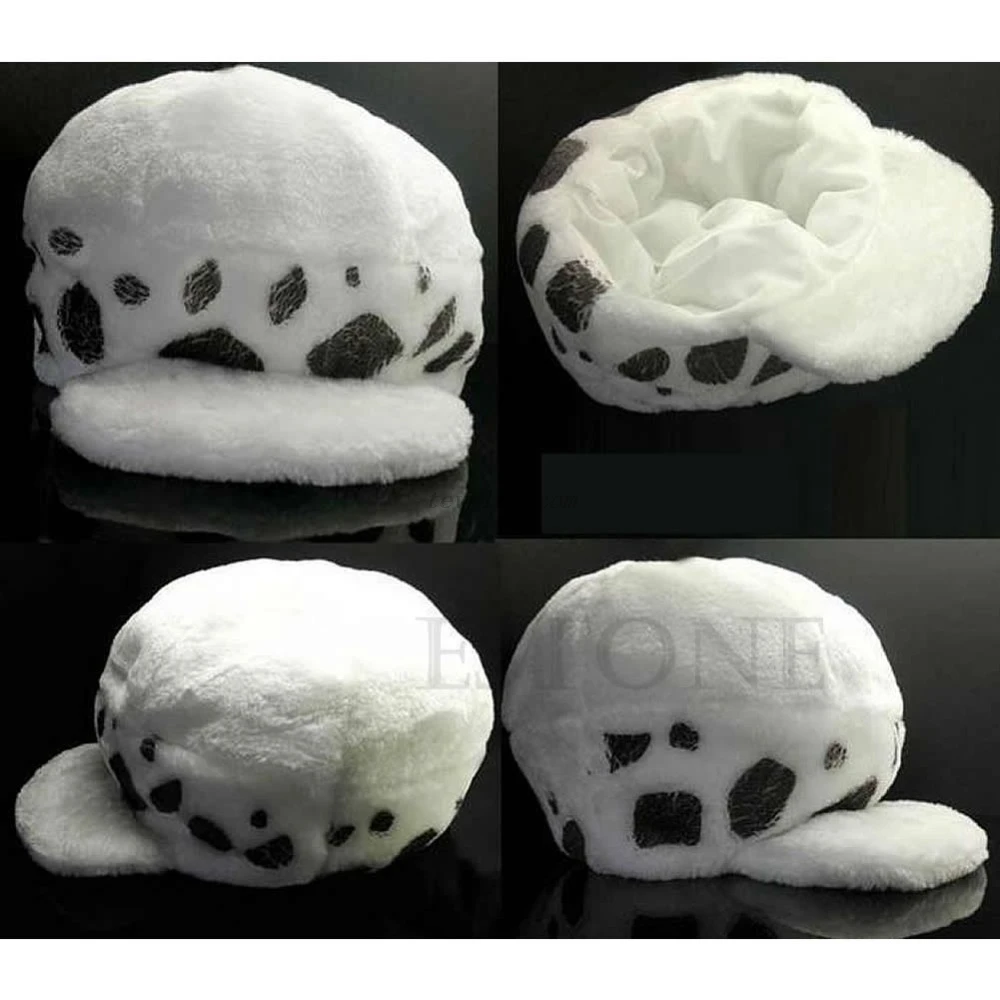 1 PC One Piece Anime Cosplay Doctor Hat Trafalgar Law Cap Halloween Gift