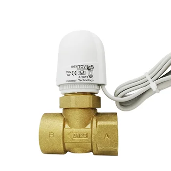 

EH2012 series electric heating valve normally closed PTC Heating drive electric actuator cut-off valve for floor heating