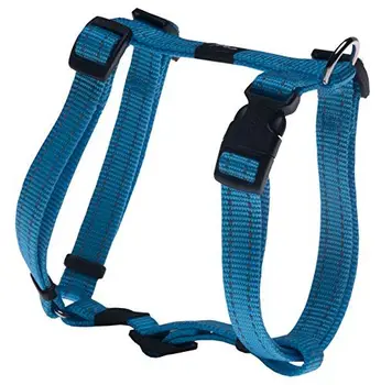 

Rogz Utility Large 3/4-Inch Reflective Fanbelt Adjustable Dog H-Harness