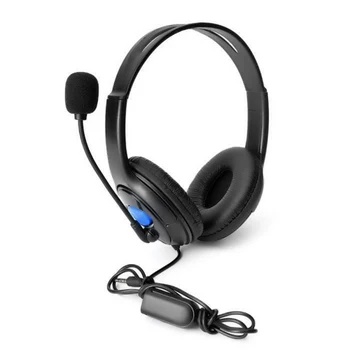 

Wired Stereo Headset Gaming Headset Over Ear Headphones with Microphone Adjustable Headband for PS4 For Computer Laptop Desktop