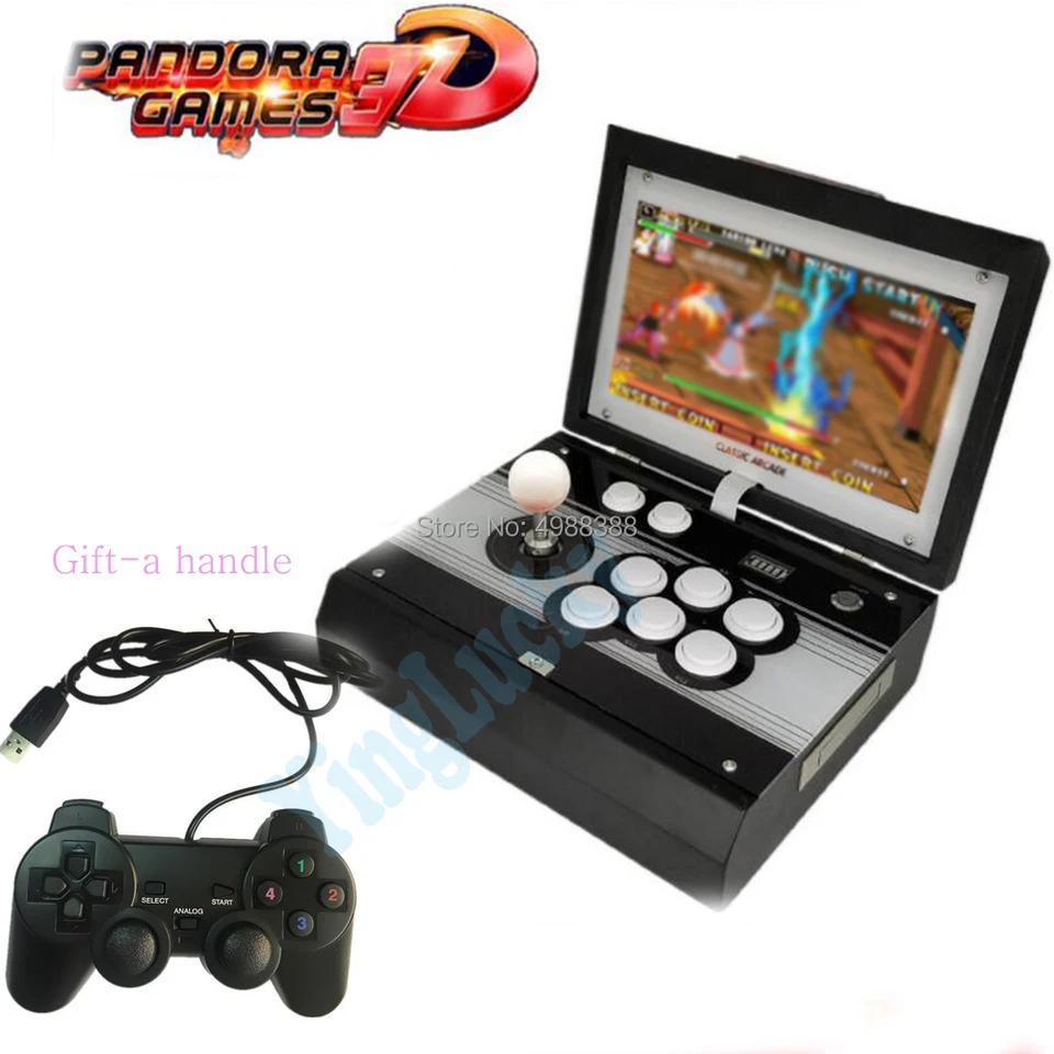 pandora's box 3d portable arcade console