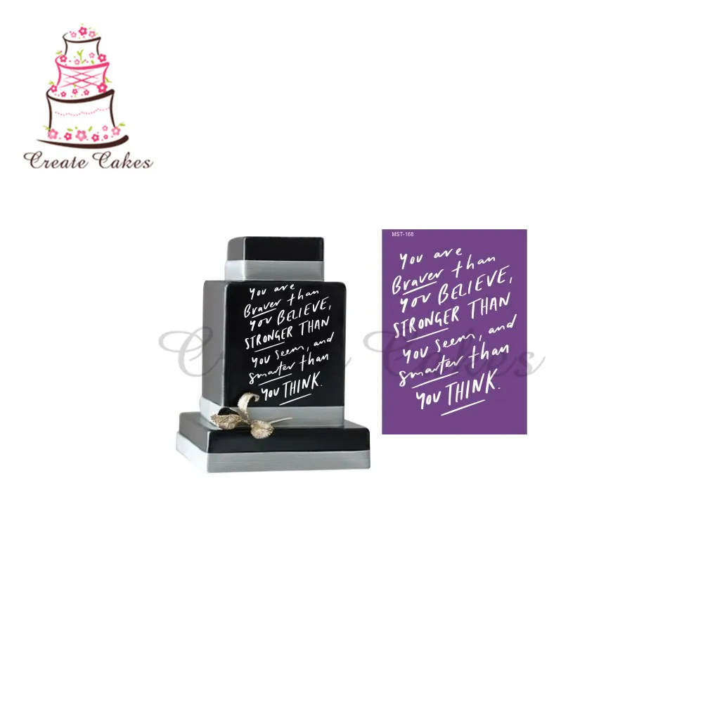 

Greeting Mesh Stencil Sugarcraft Lace Cake Stencils Cake Decorating Tools Wedding Cake Decoration Fondant Cake Mold